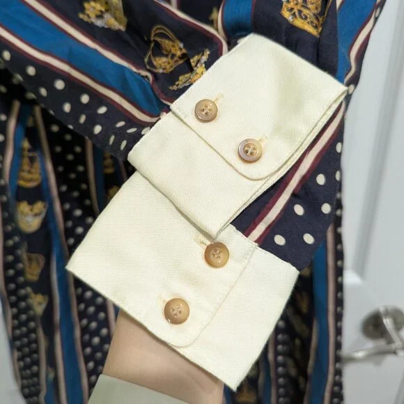 Leur Getter Navy Crown Stripe Dress - Picture 8 of 8